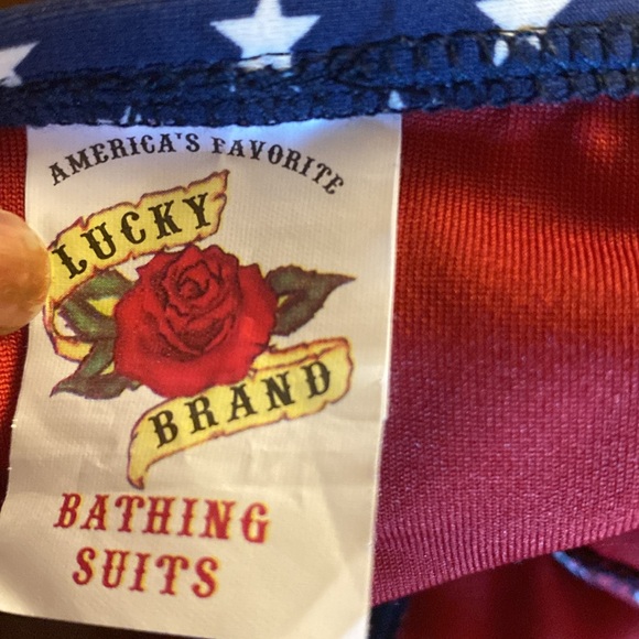 Lucky brand y2k Deadstock swimsuit size small/medium see description - Picture 11 of 12